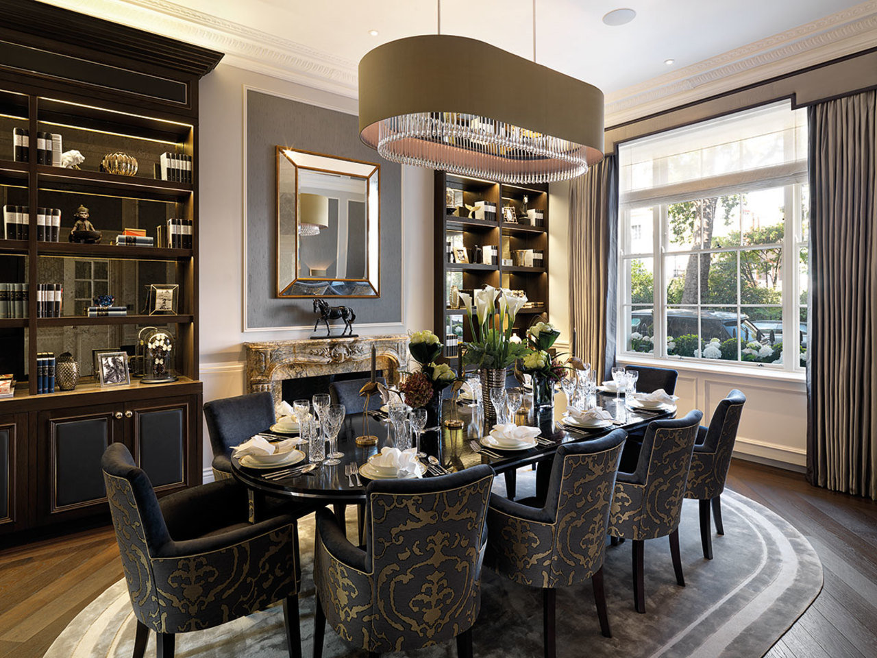 An interior view of London’s Harrods Estates