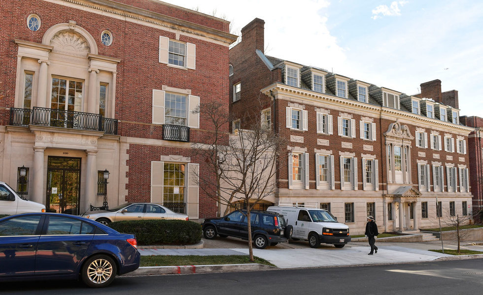 The old Textile Museum which was recently purchased by Amazon founder Jeff Bezos, is photographed in