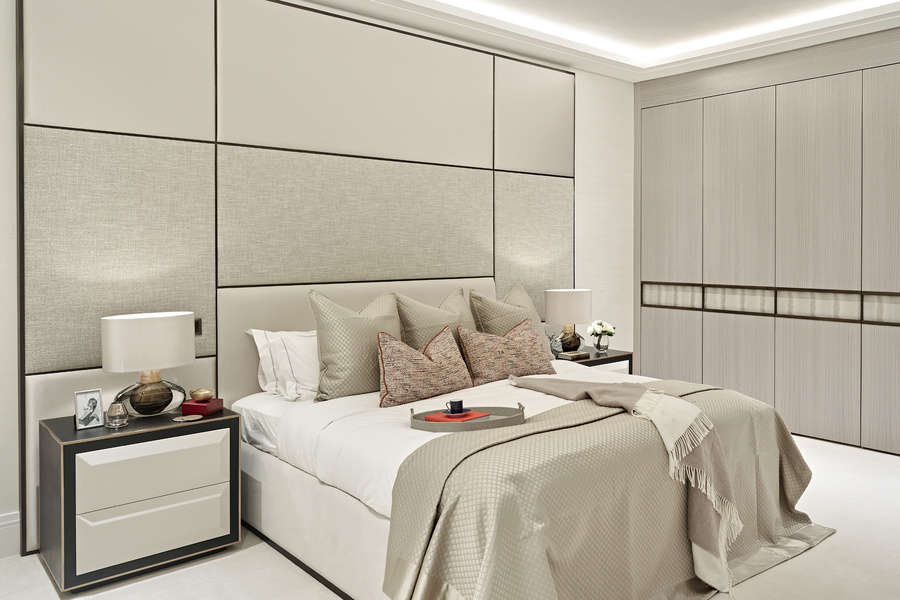 Como lo demuestra esta habitación diseñada por Anna Zvedris para Hyde Park Gardens, la textura y el d