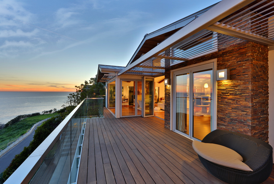 The single-family home is Platinum LEED certified.