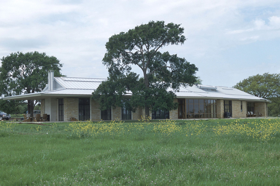Mr. Bush's ranch near Crawford in central Texas.