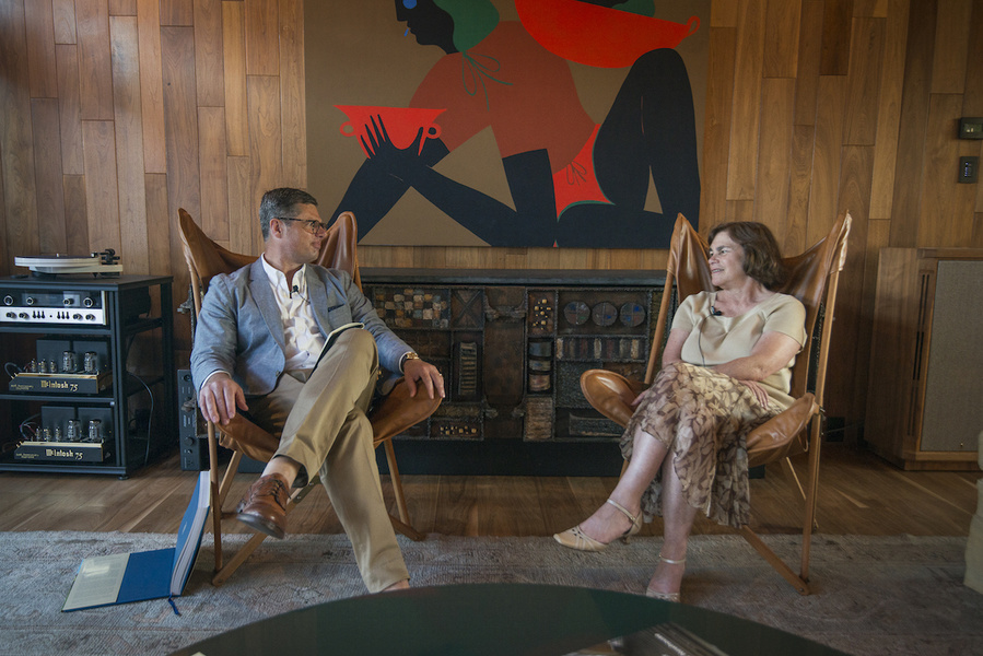 Sterling Shea and Anne Surchin