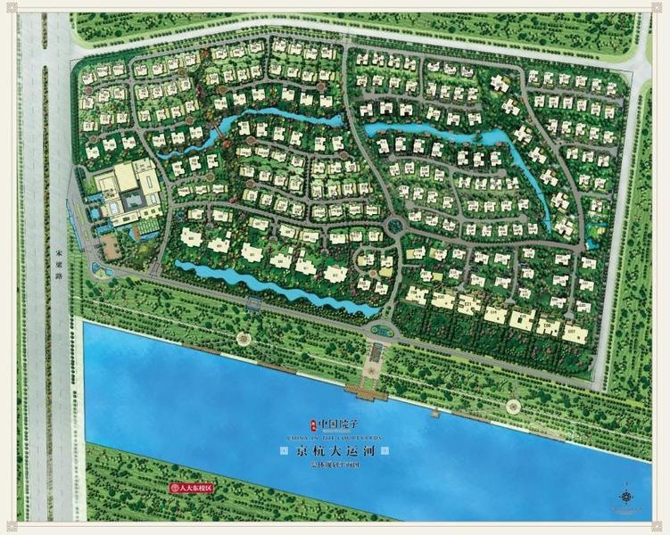 An illustration of the development's layout